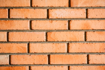 view of the facade of a brick wall background