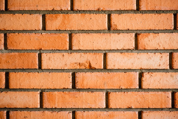 view of the facade of a brick wall background