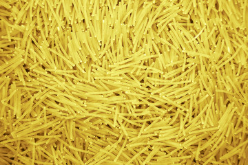 Bright dry vermicelli food as background for design.