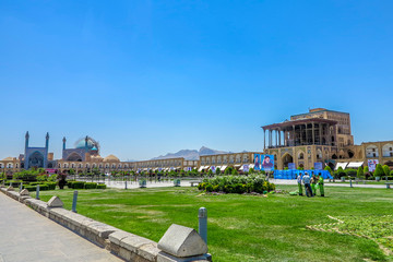 Isfahan Naqsh-e Jahan Square 01 - obrazy, fototapety, plakaty