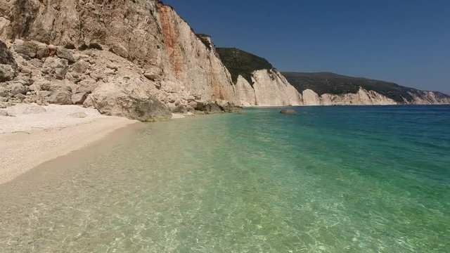 Golfo di Mirtos a Cefalonia visto dall'alto