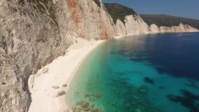 Golfo di Mirtos a Cefalonia visto dall'alto