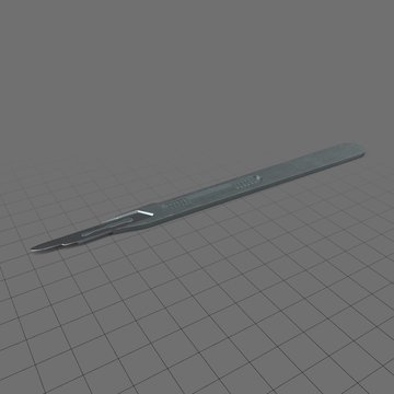 Disposable scalpel 3