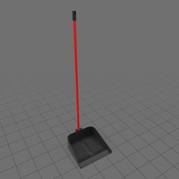 Long handled dustpan