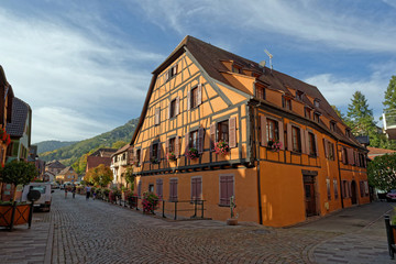 Fototapeta premium Ribeauvillé, Haut-Rhin, Alsace, Grand Est, France