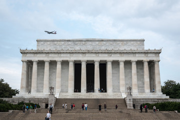The Lincoln memorial in Washington DC early morning