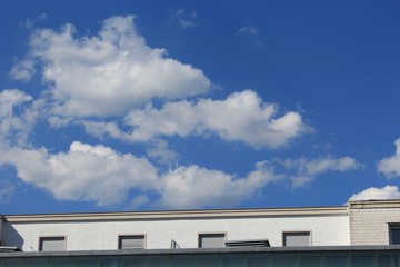 Roof And Clouds