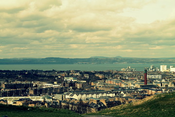 Fototapeta premium Edinburgh Scotland Landscape