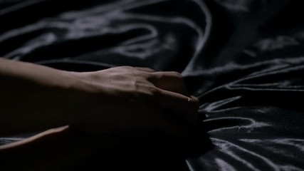 Sensuality couple during romantic foreplay