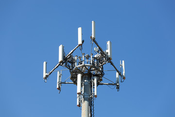 Antenna for mobile telephony network signal.