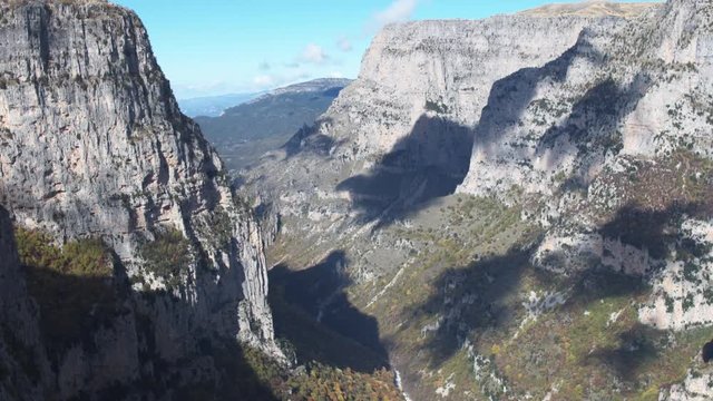 Aerial, Vikos Gorge Greece