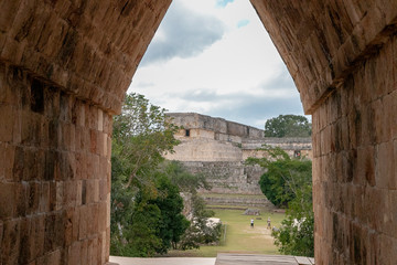 Convent in Uxmal. Different angles