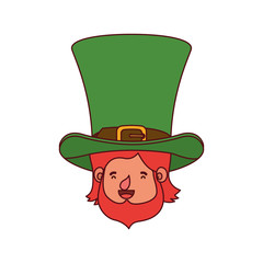 leprechaun head with hat avatar character