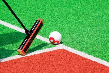 Chinese gate ball and ball arm in color plastic playground