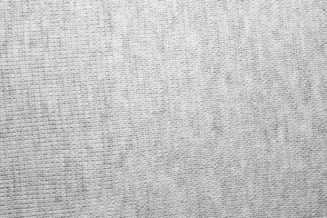 Fototapeta na wymiar The texture of the knitted gray fabric for the background 