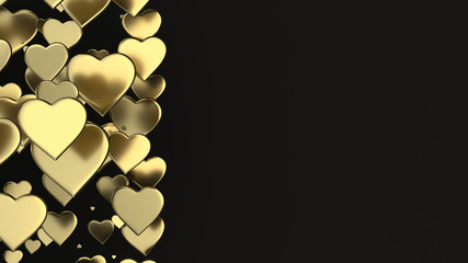 Hearts background for Valentines day - 248264532