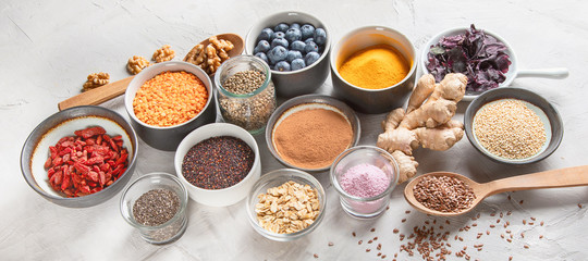 Various superfoods