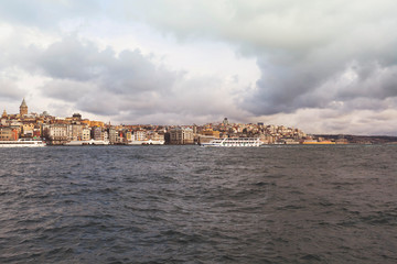 Fototapeta na wymiar Cityscape of in Istanbul, Turkey
