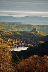 Premi&egrave;res lueurs sur le lac