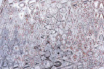 Woven into a kind of basketry. Bamboo surface Narrow mouth The lid is open