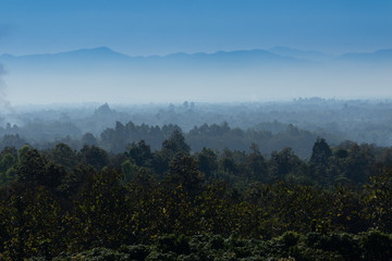 Mountain view landscape
