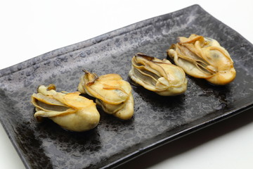 Grilled oyster　in Japan