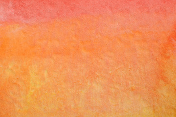 Bright paint strokes drawn with brush as abstract background