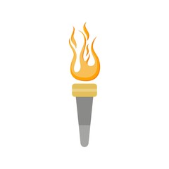 Torch symbol, Torch icon or logo