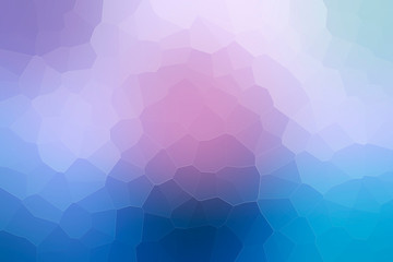 Blue, pink vector blurry triangle template. Triangular geometric sample with gradient. Triangular pattern for your business design