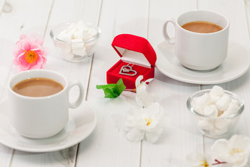 Nice morning gift on Valentine's Day