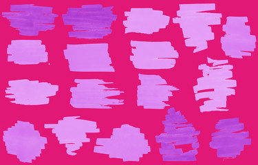 Hand drawn textures marker strokes, template. Hatching drawn different shapes marker strokes. Creative abstract hand painted background, wallpaper, texture, close-up fragment for scrapbooking design