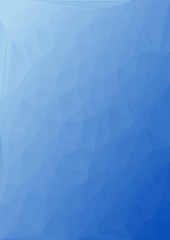 Obraz premium polygon blue background