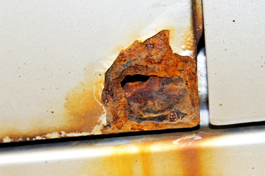 Rust On Car Door