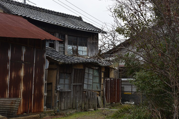 Fototapeta na wymiar 日本の美しい古い建物