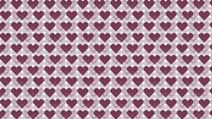 背景素材　ハート