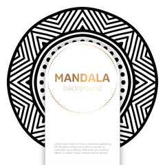 Vector indian Mandala © visnezh