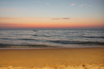 Beach on the coast of Vietnam