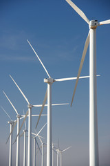 Fototapeta premium Wind energy concept