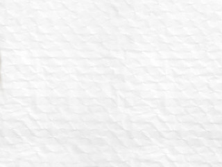 Fototapeta premium White paper texture or background. Rhomboid surface