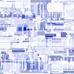 The background of colored geometric shapes.