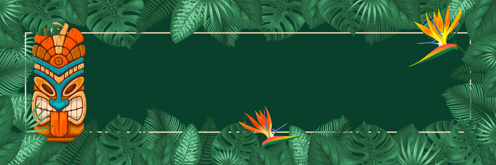 Summer Tropical Background Design © Pagina