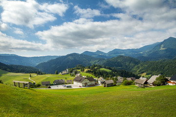 Fototapeta na wymiar Slovenia, Panorami