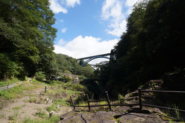 bridge in the mountains