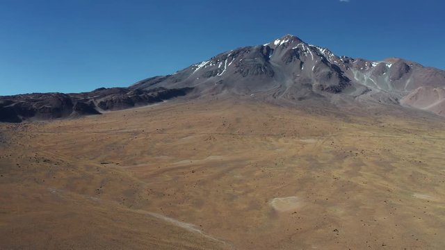 Aerial, Camino Al Paso Socompa, Border Between Chile And Argentina - neutral version
