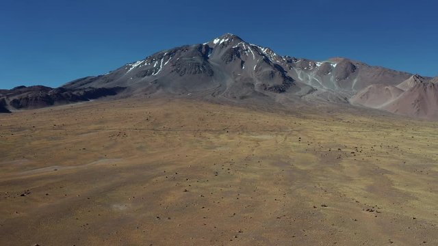 Aerial, Camino Al Paso Socompa, Border Between Chile And Argentina - neutral version