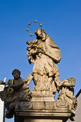 Poland, Poznan - Jan Nepomucen monument