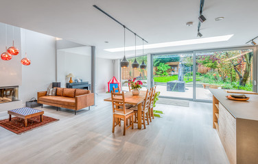 dining room with table and chairs