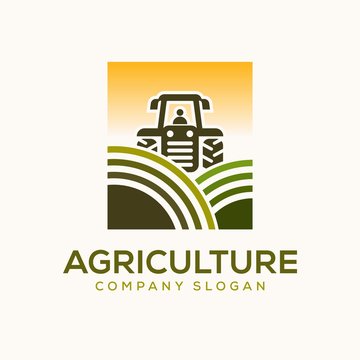agriculture logo design template 