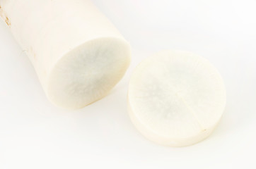 切ったら中が青い　青あざ症の大根