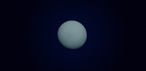 Planet of Uranus gradient background art